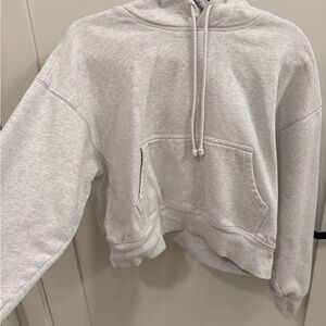 TNA Light Gray Women's Hoodie Sweater